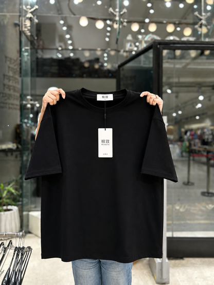 everyday plain oversized tee.