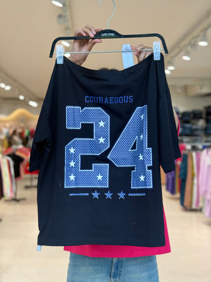Everyday one side down shoulder T-shirt