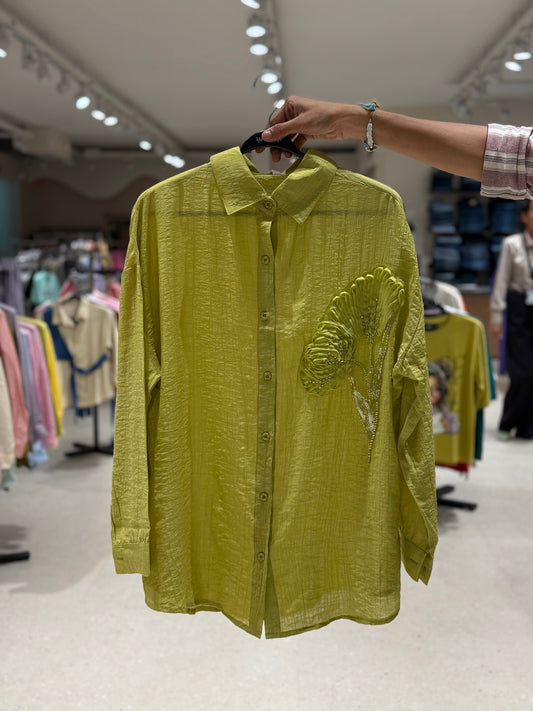 partywear see thorough shirt