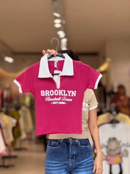 Brooklyn polo tee