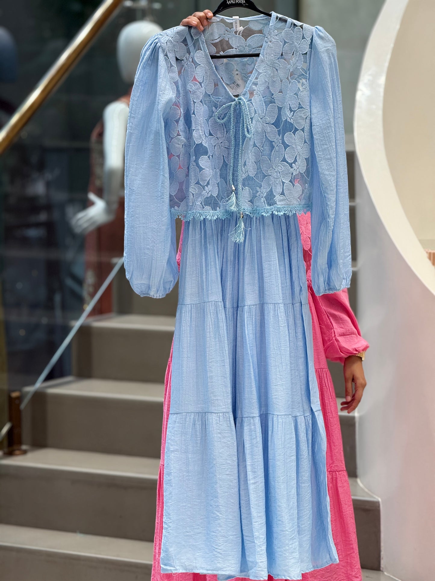 One piece dress with jacket
