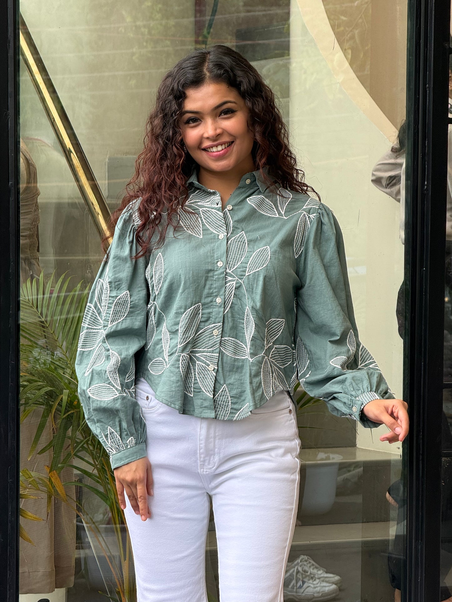 Embroidered shirt