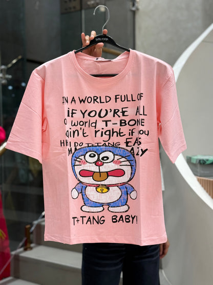 Doraemon animated T-shirt