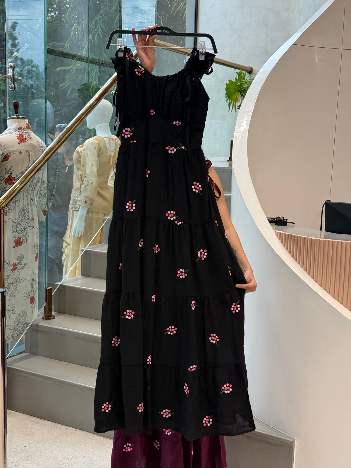 Maxi dress floral one piece