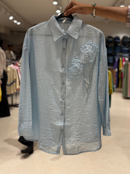 partywear see thorough shirt