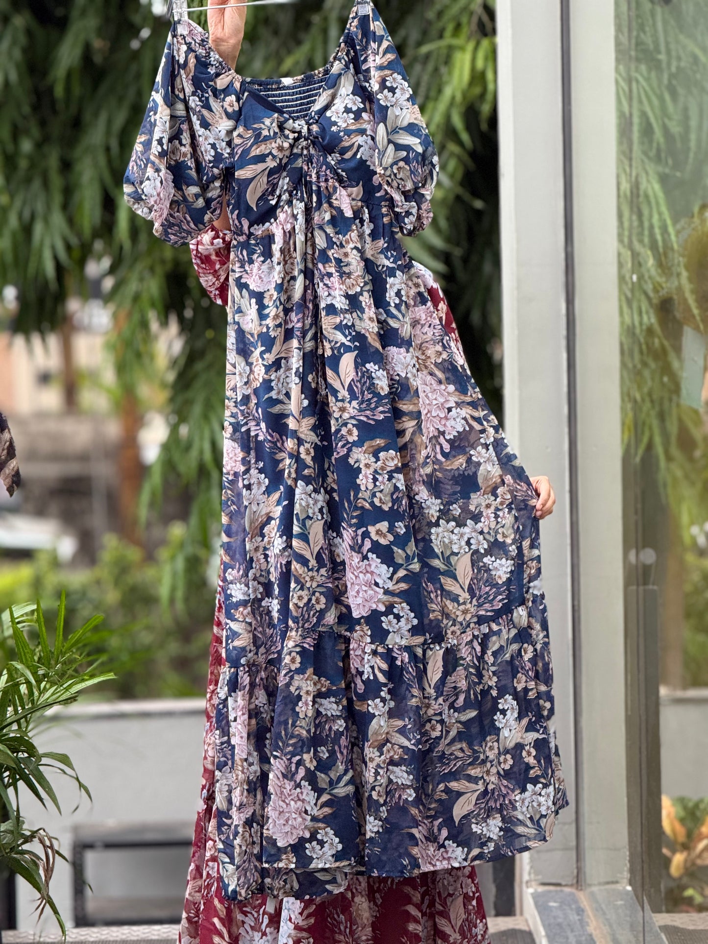 Floral one piece dress