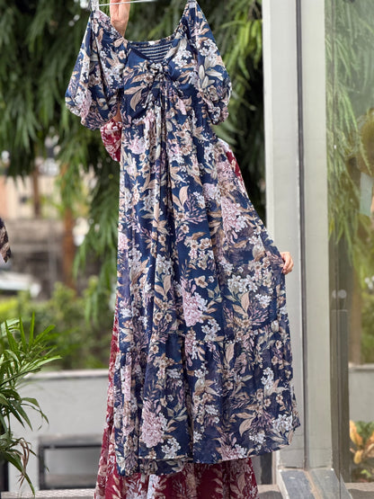 Floral one piece dress