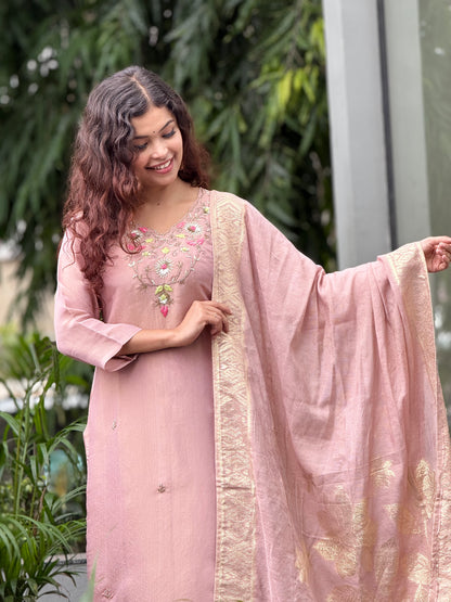 3 piece partywear suit set
