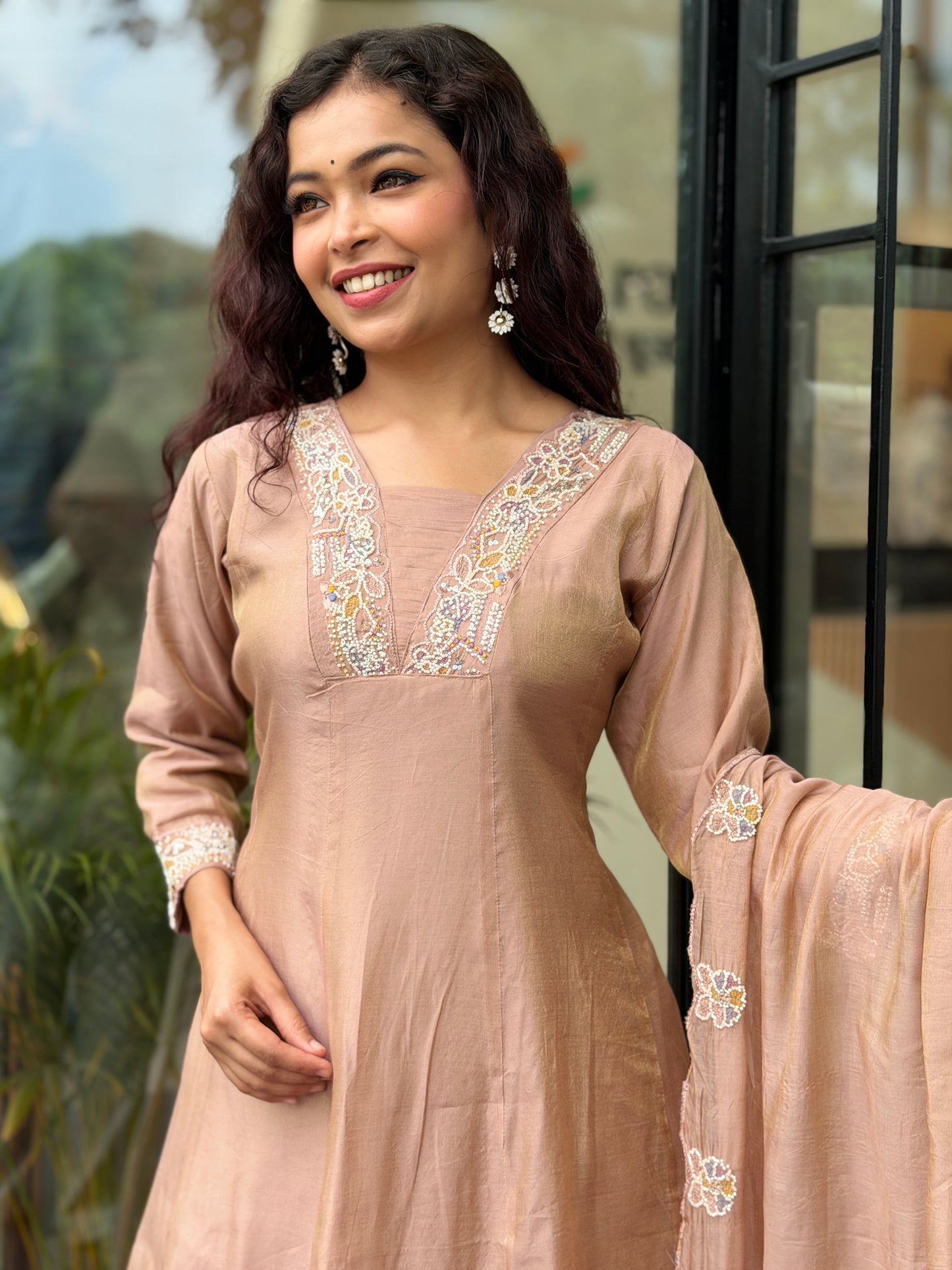 3 piece partywear suit set