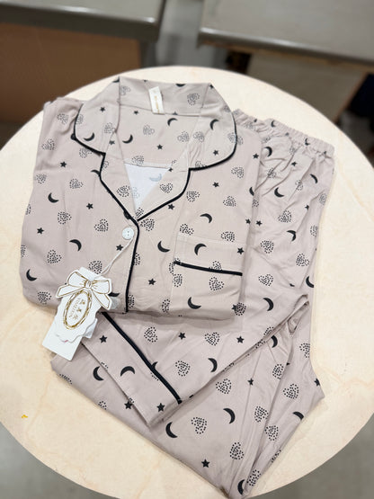 Pinteresty 2 piece night suit set.