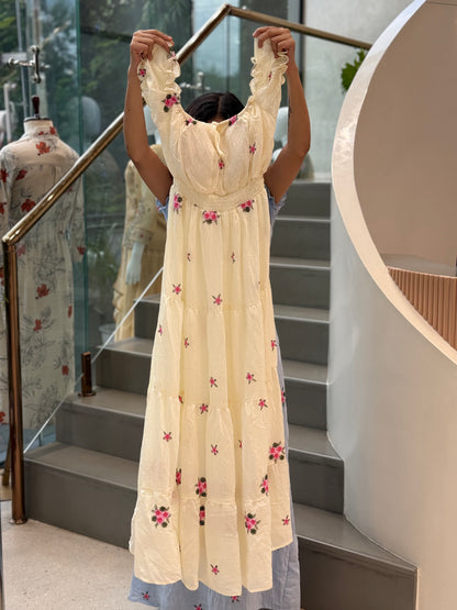 One piece floral dress