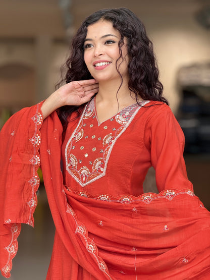3 piece partywear suit set