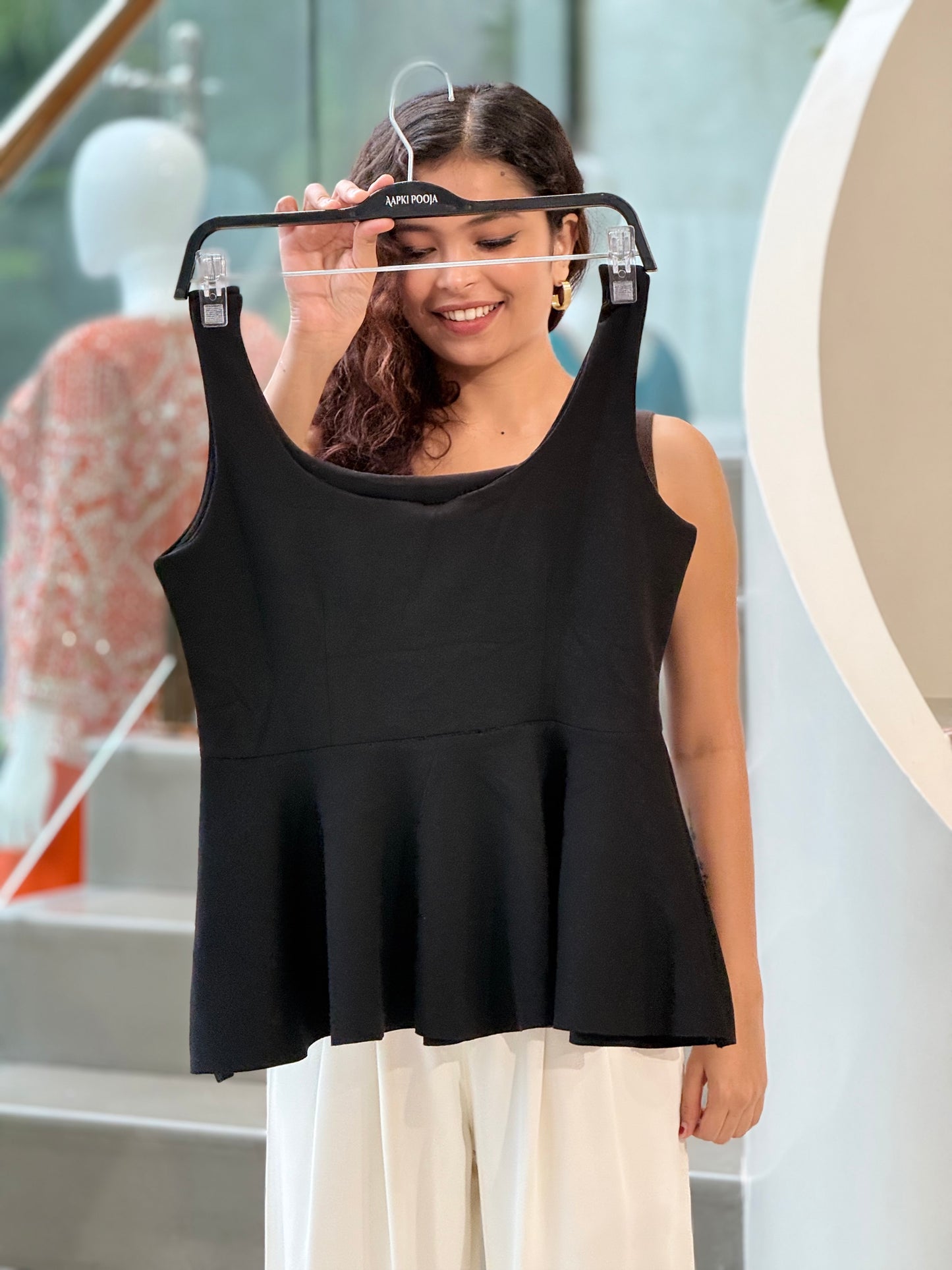 Body fit partywear top