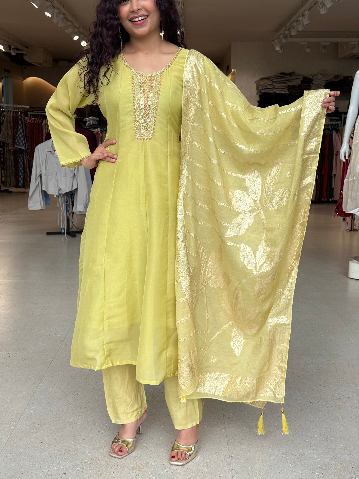 3 piece partywear suit set