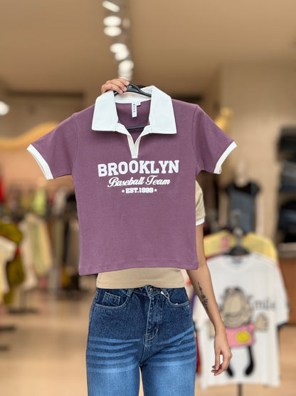 Brooklyn polo tee