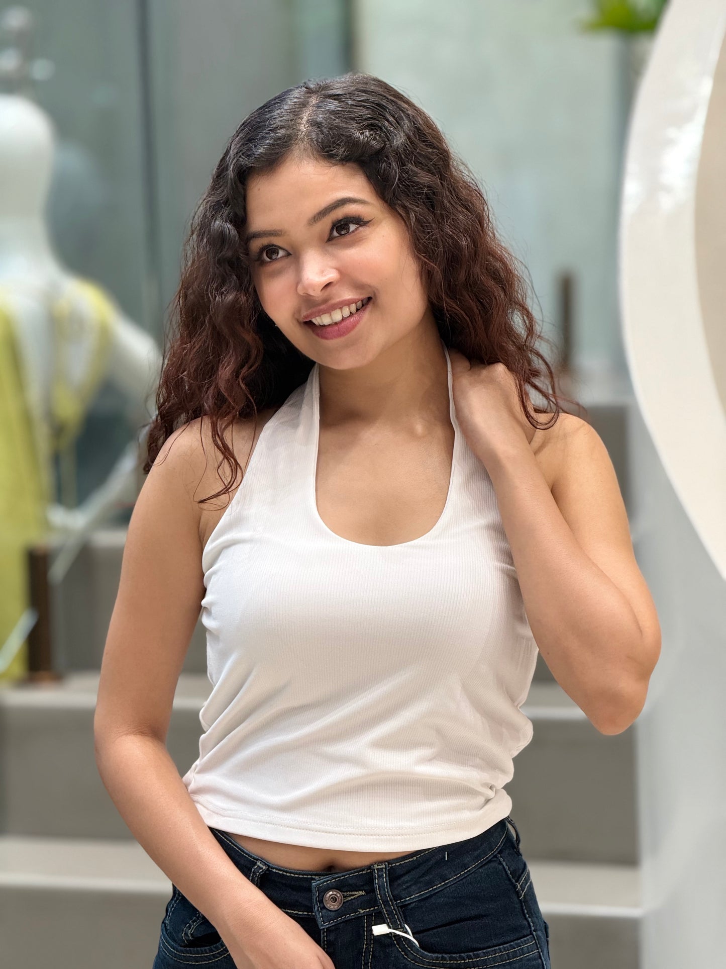 halter neck top