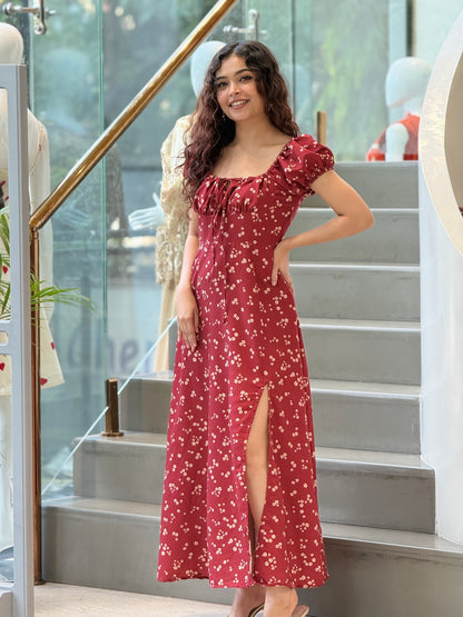 Floral one piece dress
