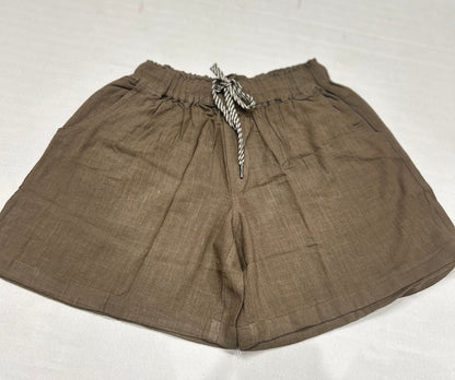 Linen shorts