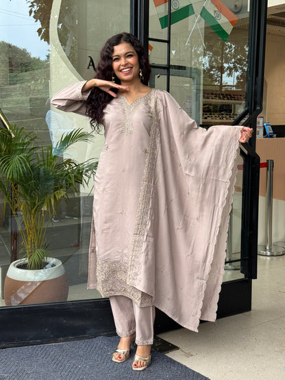 3 piece partywear suit set