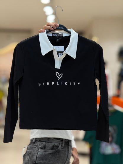 Bodyfitted full sleeves T-shirt