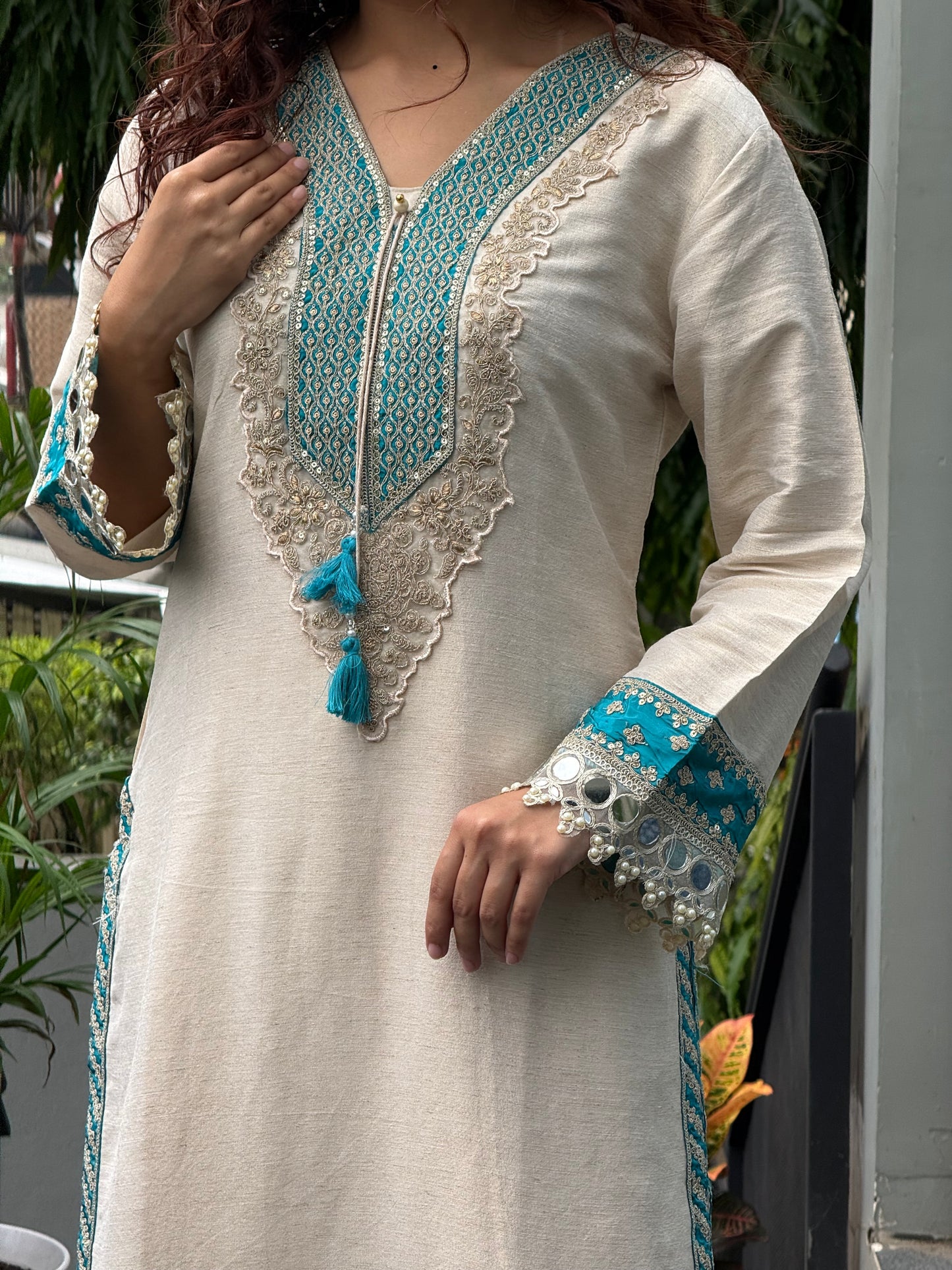 3 piece partywear suit set