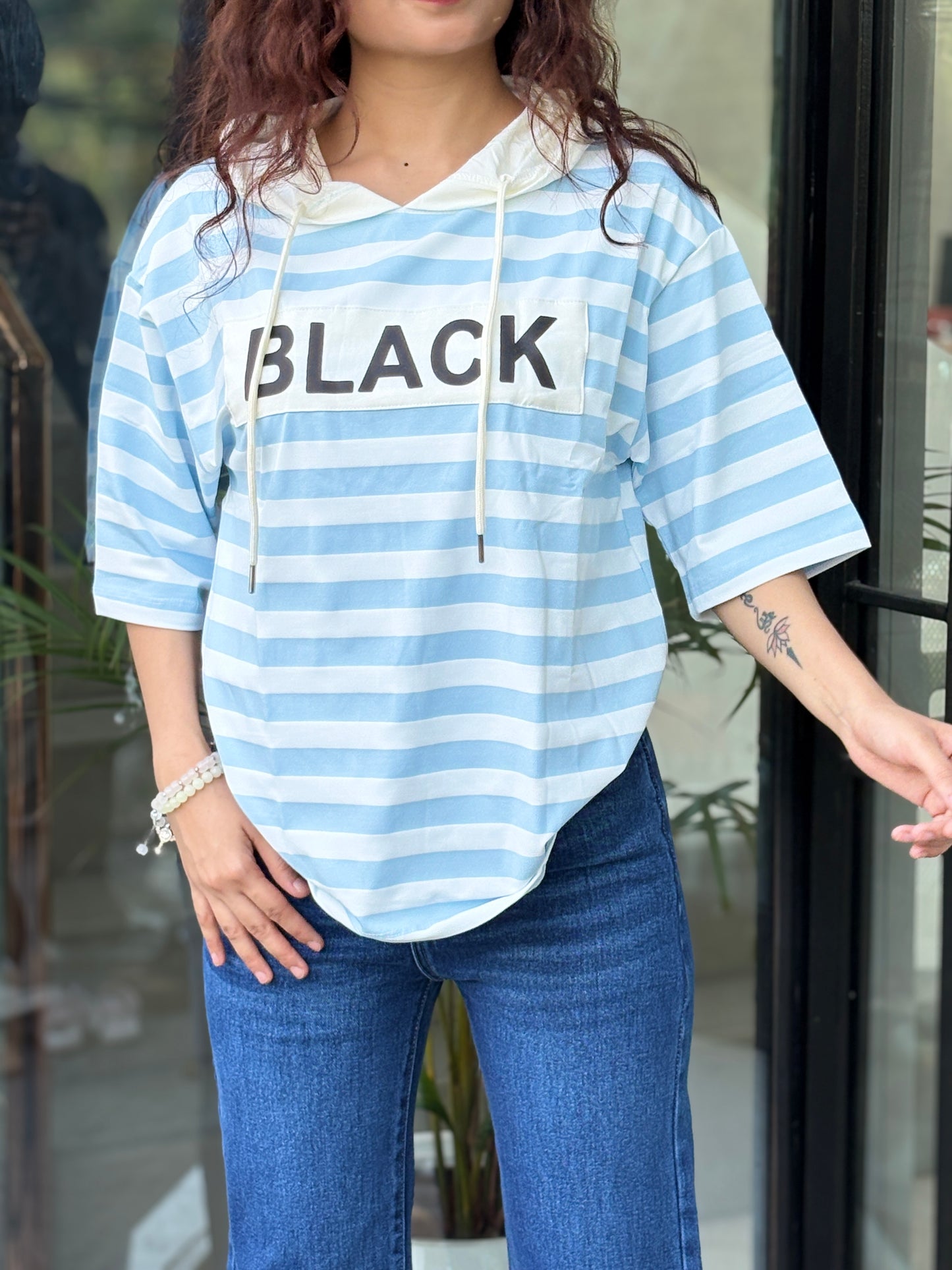 Oversize Hood T-shirt