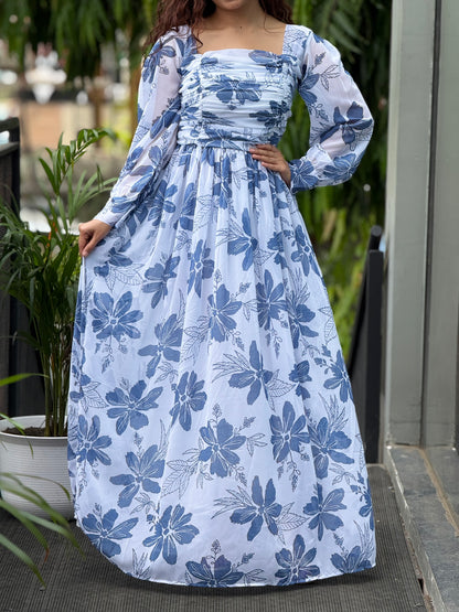 Floral one piece dress