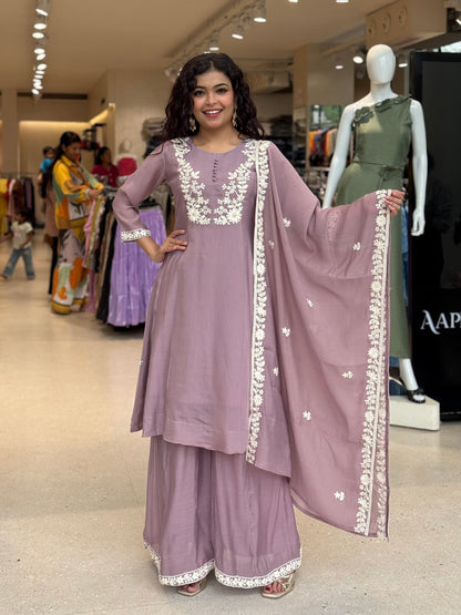 3 piece partywear suit set
