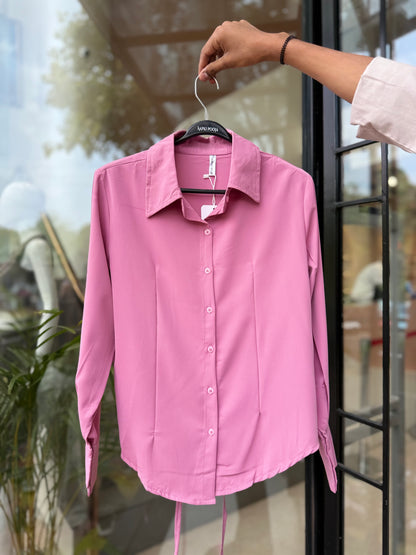 Shirt with back dorii