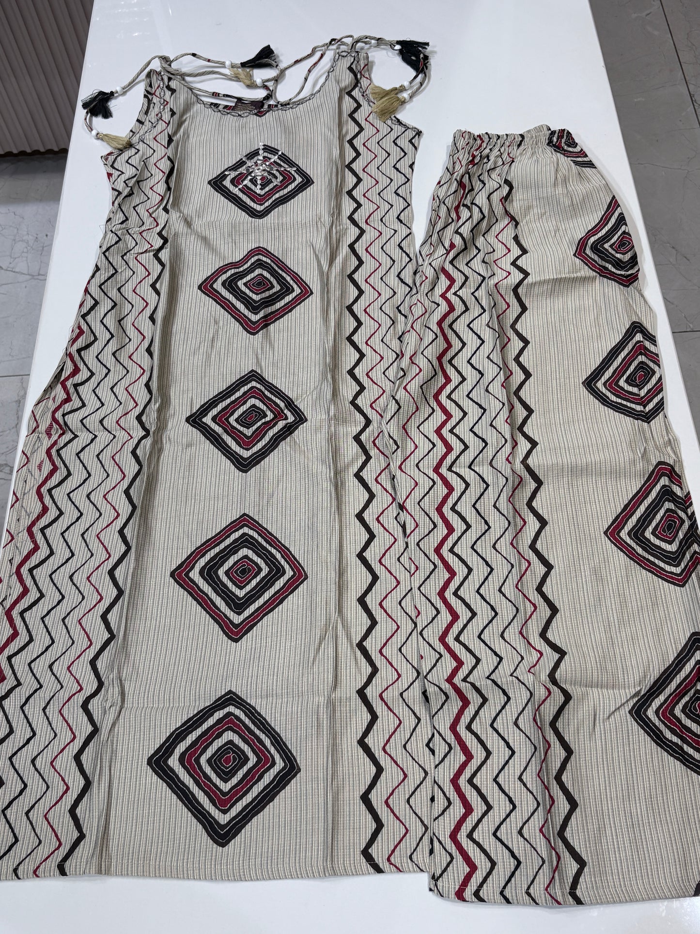 Boho Tribal Print Co-Ord Set