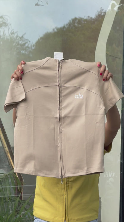 Women’s Zip-Up  Casual Top